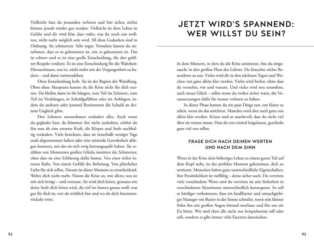 Weitere Ansicht: Wenn dir das Leben in den Arsch tritt, nutze den Schwung | Anke Precht