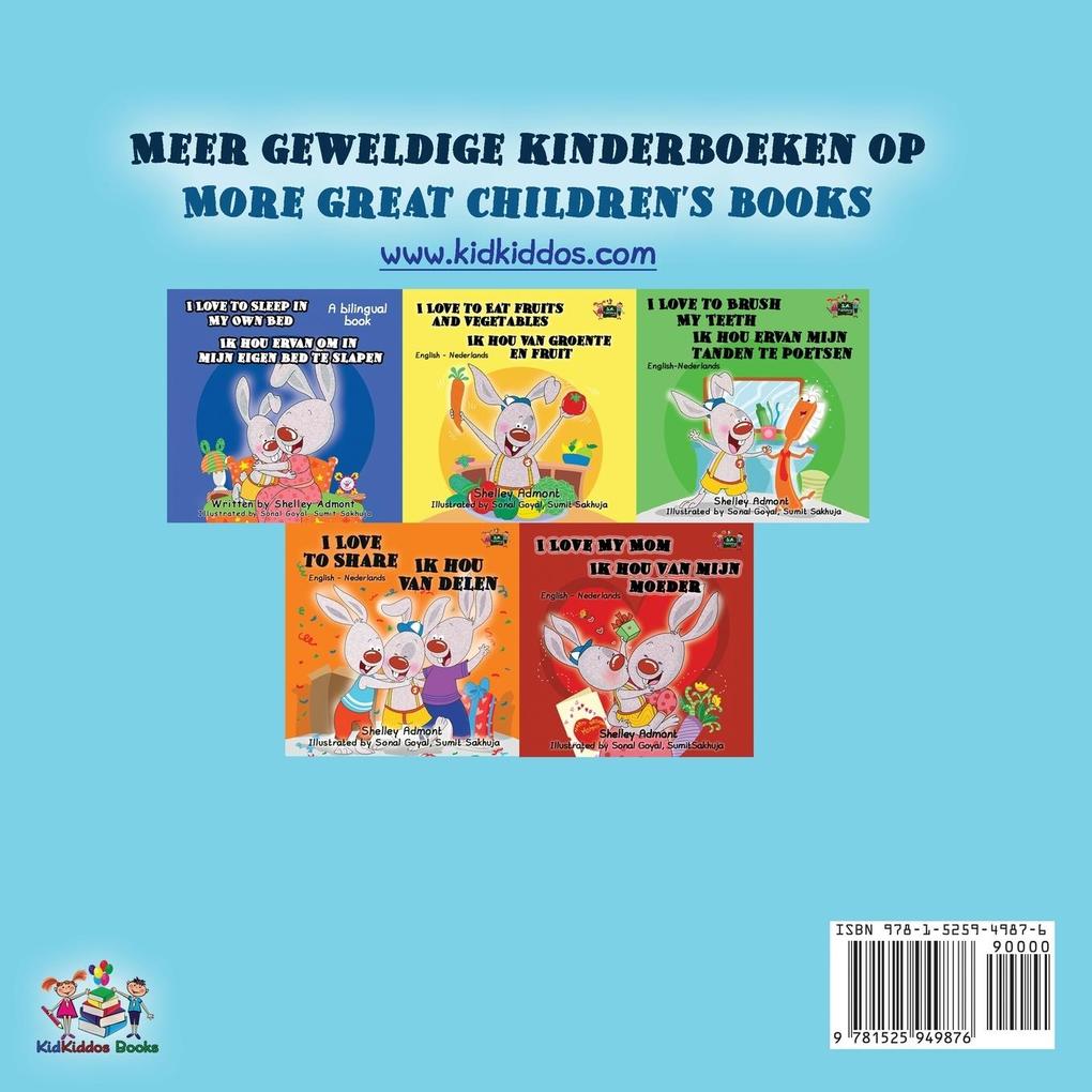 Weitere Ansicht: I Love to Go to Daycare (Dutch English Bilingual Book for Kids) | Shelley Admont, Kidkiddos Books