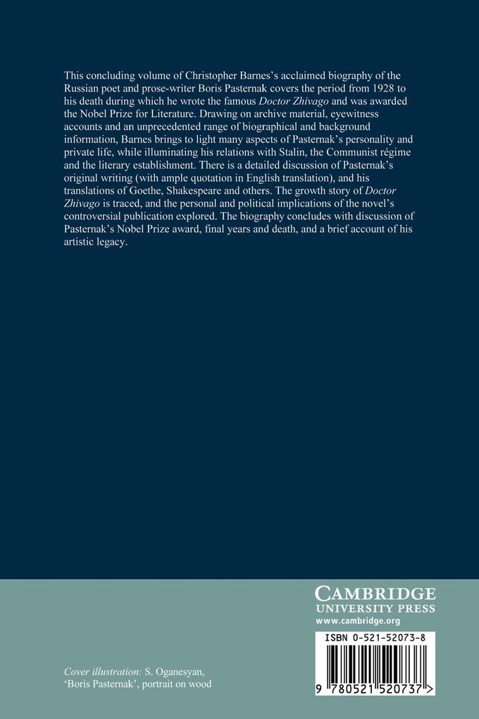 Weitere Ansicht: Boris Pasternak | Christopher Barnes