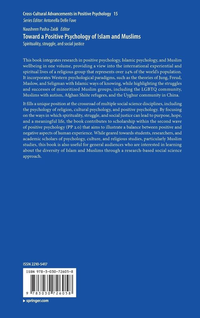 Weitere Ansicht: Toward a Positive Psychology of Islam and Muslims