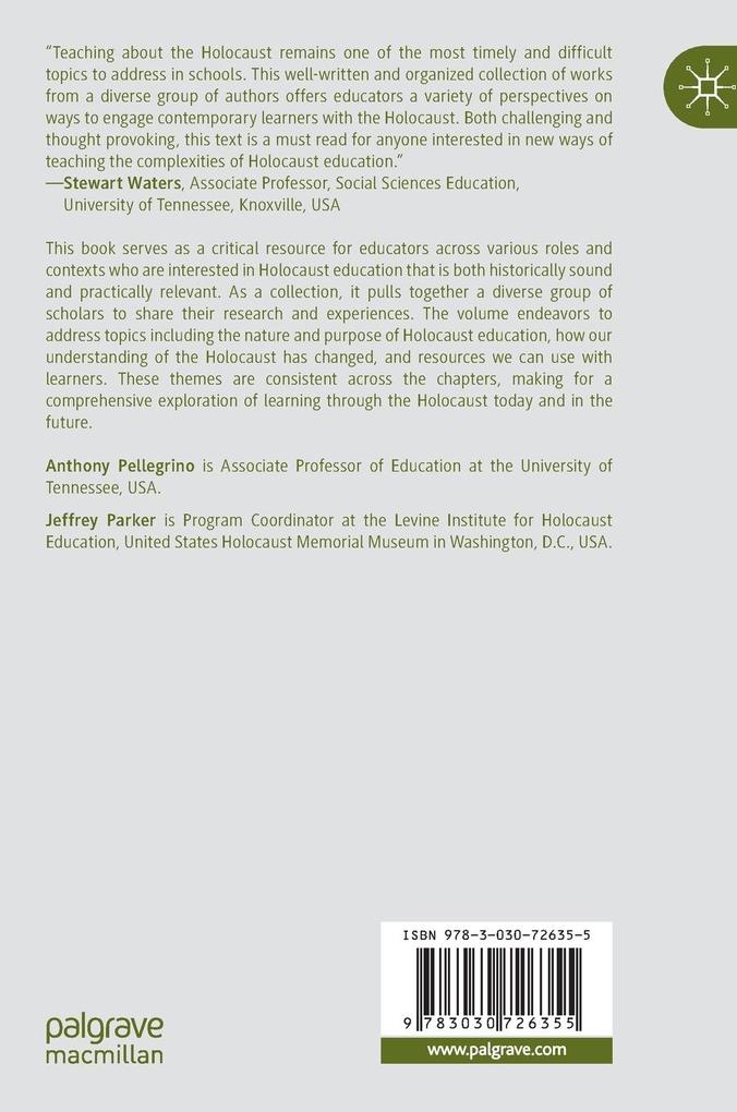 Weitere Ansicht: Teaching and Learning Through the Holocaust