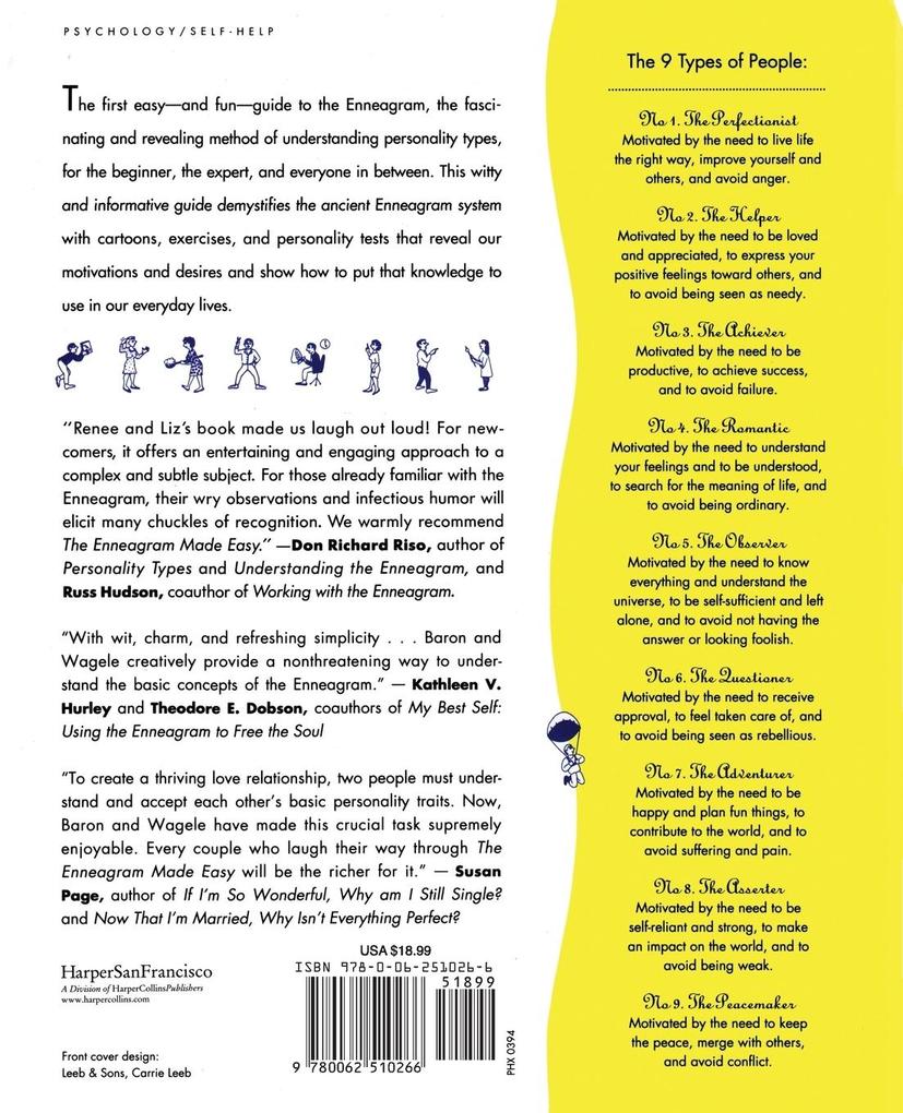 Weitere Ansicht: The Enneagram Made Easy | Renee Baron, Elizabeth Wagele