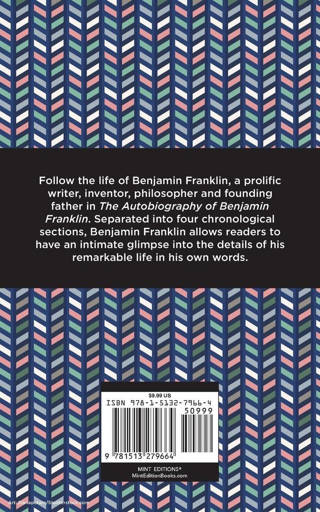 Weitere Ansicht: The Autobiography of Benjamin Franklin | Benjamin Franklin