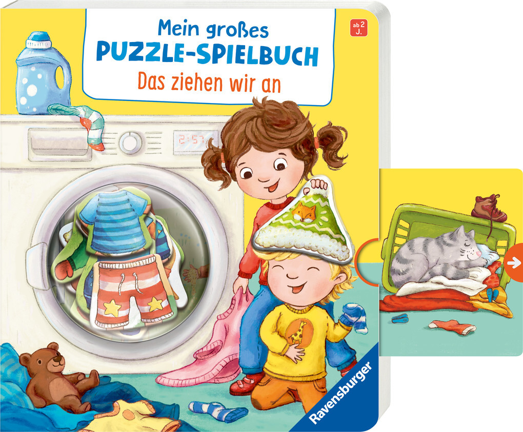 Weitere Ansicht: Mein großes Puzzle-Spielbuch: Das ziehen wir an | Bookella