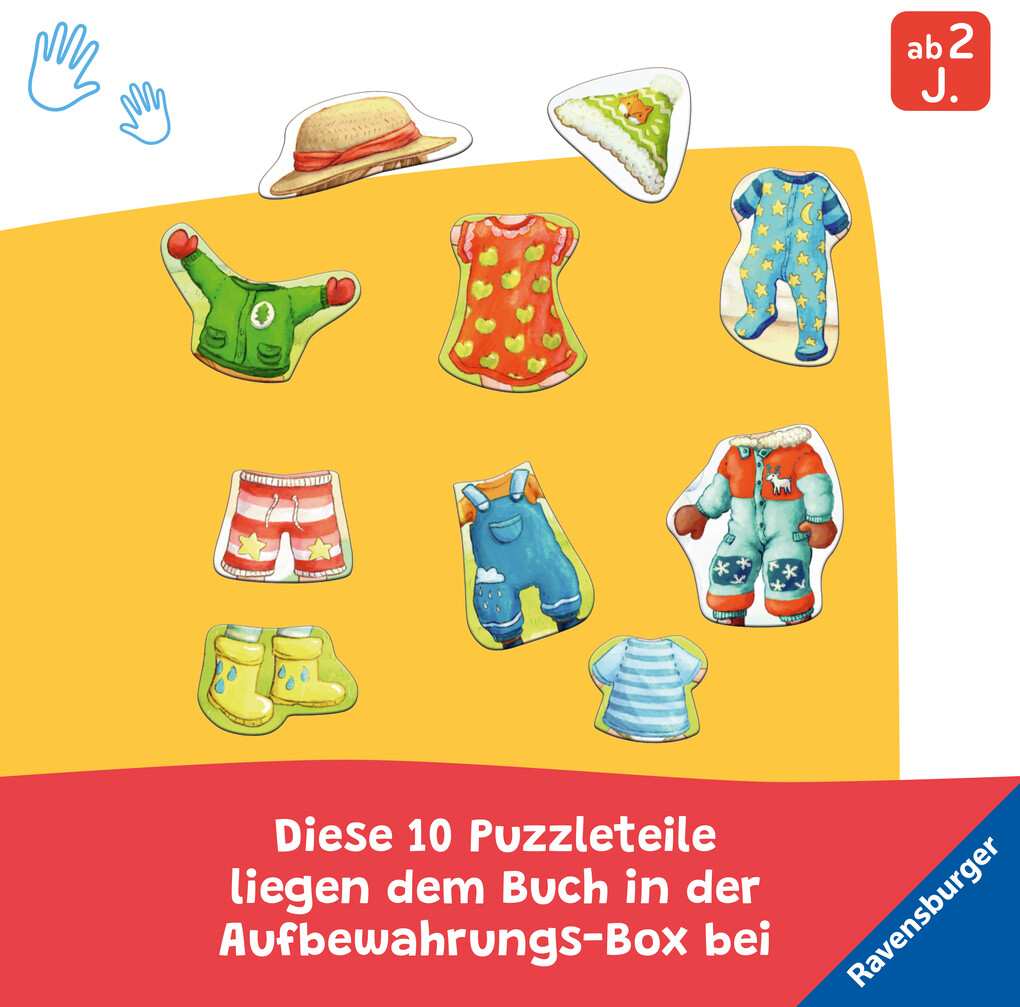Weitere Ansicht: Mein großes Puzzle-Spielbuch: Das ziehen wir an | Bookella