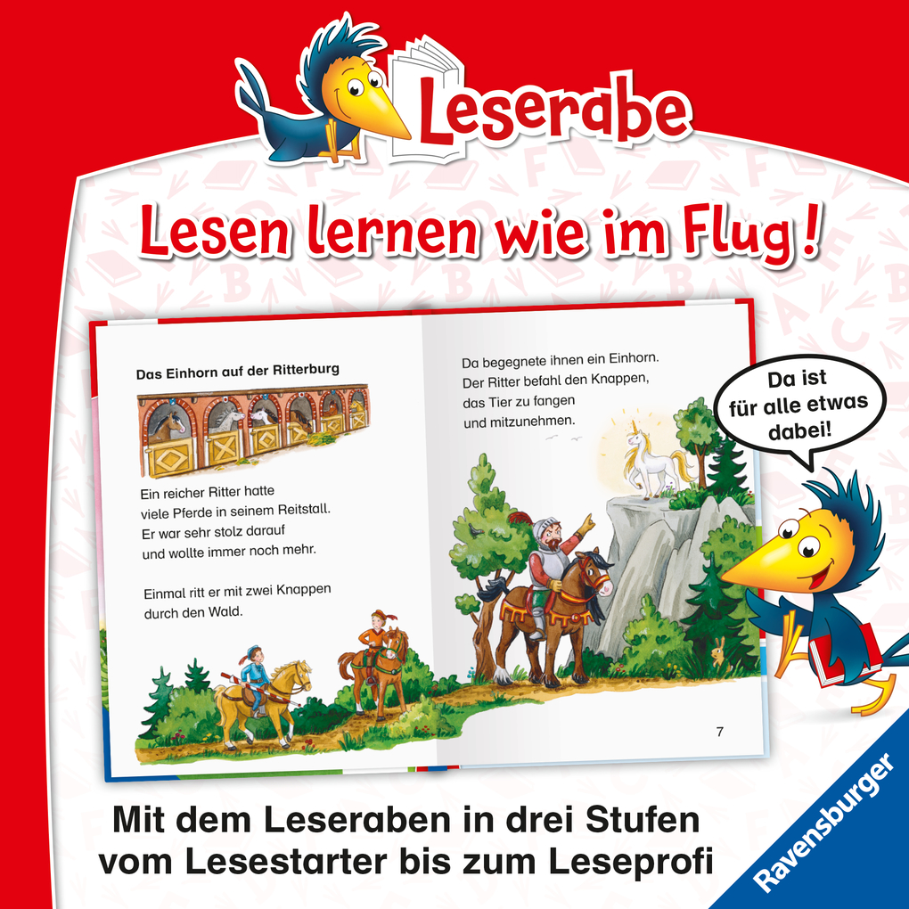 Weitere Ansicht: Einhorngeschichten - Leserabe ab 1. Klasse - Erstlesebuch für Kinder ab 6 Jahren | Katja Königsberg