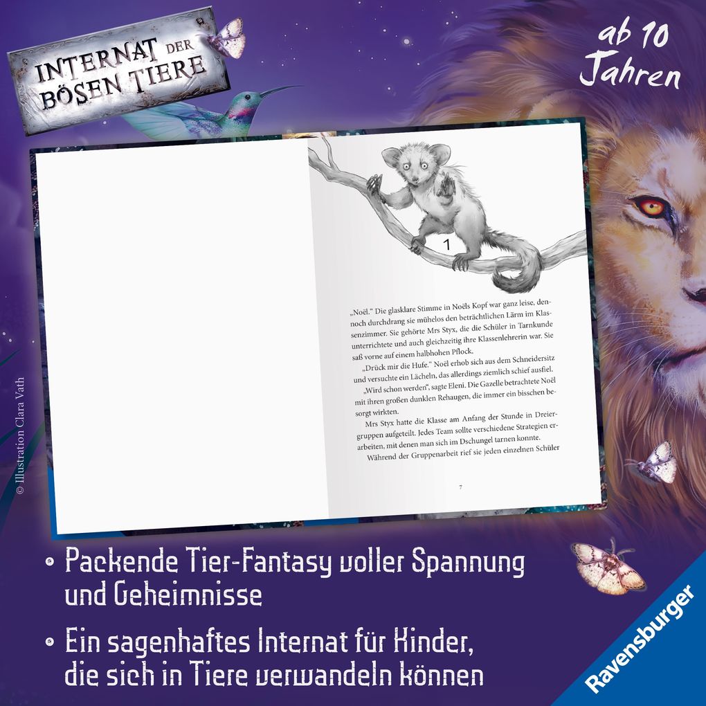 Weitere Ansicht: Internat der bösen Tiere, Band 4: Der Verrat | Gina Mayer