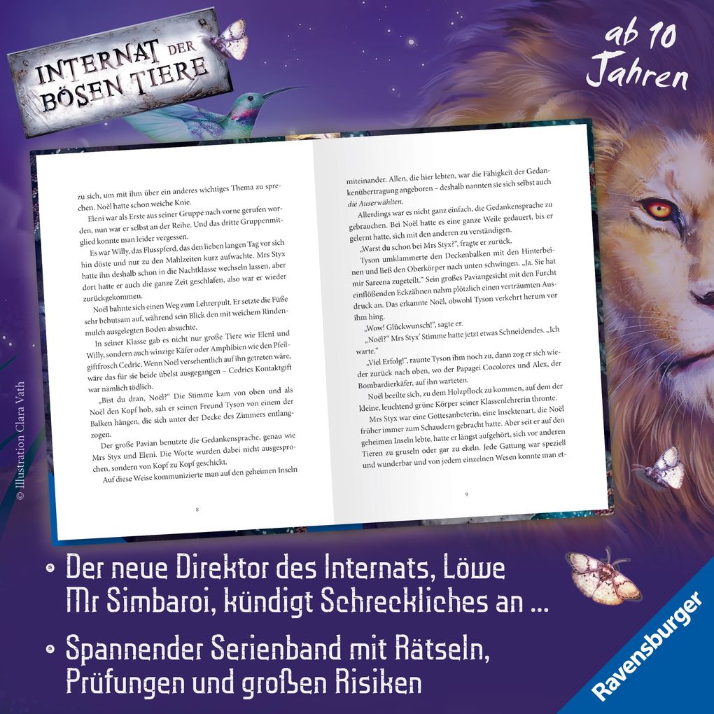 Weitere Ansicht: Internat der bösen Tiere, Band 4: Der Verrat | Gina Mayer