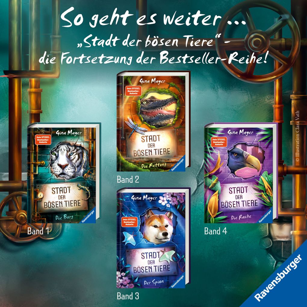 Weitere Ansicht: Internat der bösen Tiere, Band 4: Der Verrat | Gina Mayer