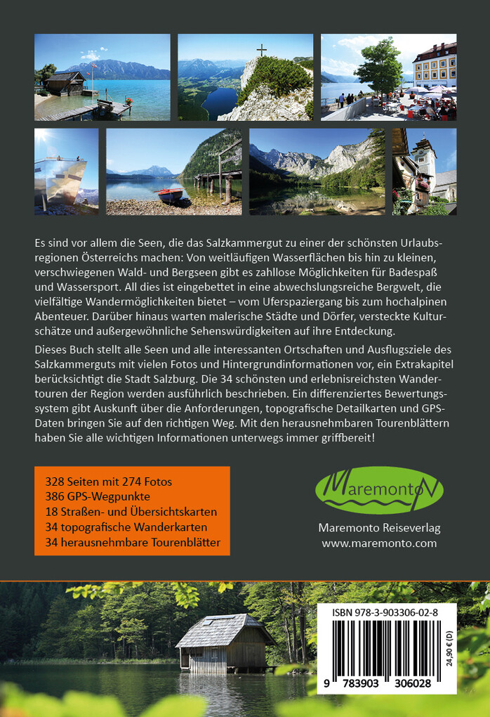 Weitere Ansicht: Maremonto Reise- und Wanderführer: Salzkammergut | Martin Krake