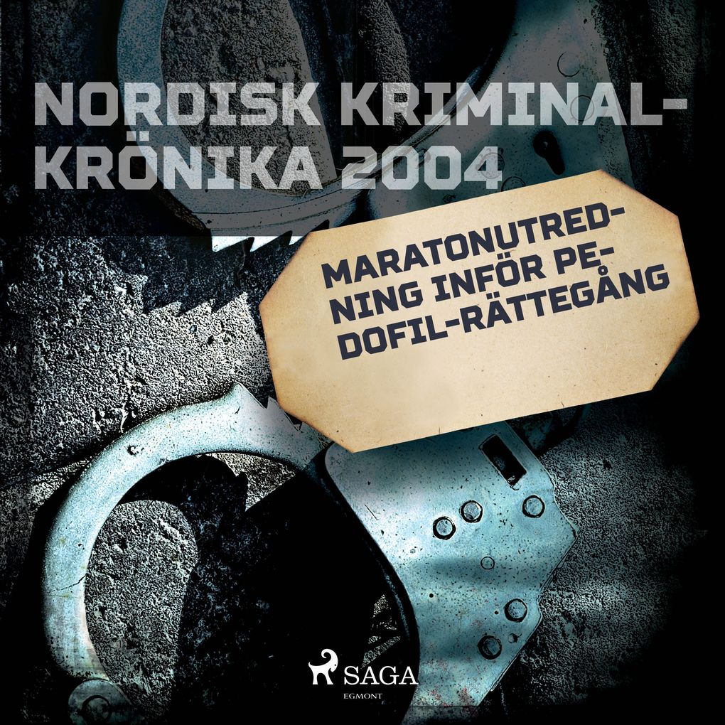 Produktbild: Maratonutredning inför pedofil-rättegång | Diverse