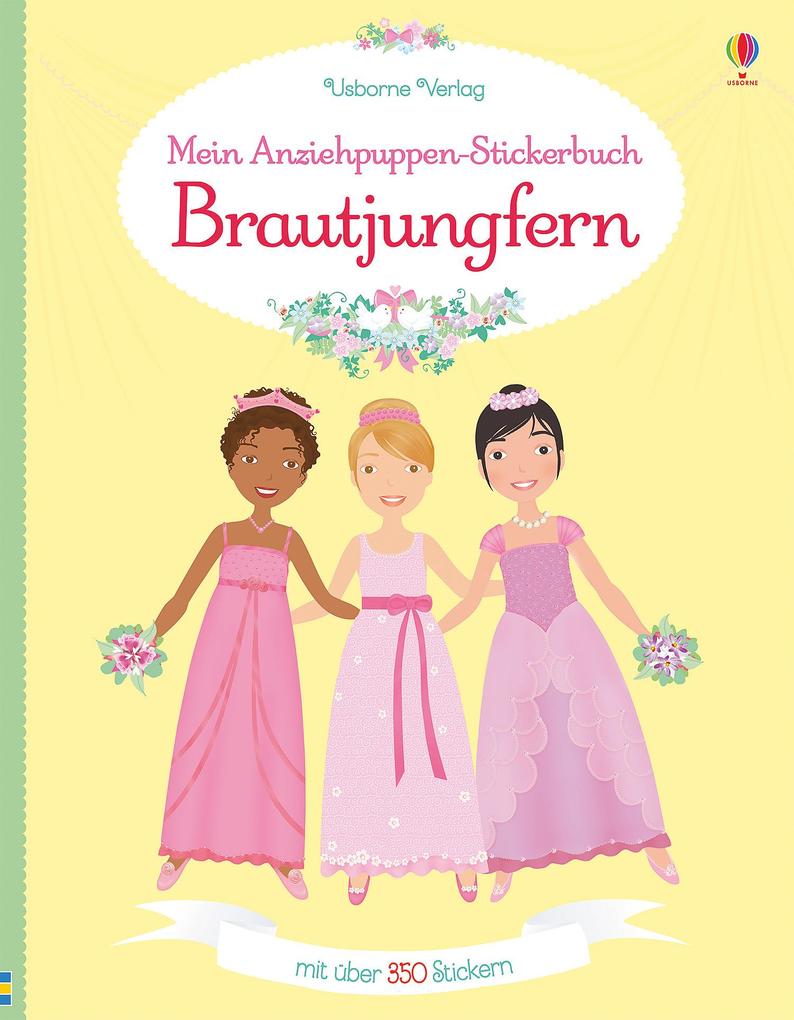 Produktbild: Mein Anziehpuppen-Stickerbuch: Brautjungfern | Lucy Bowman