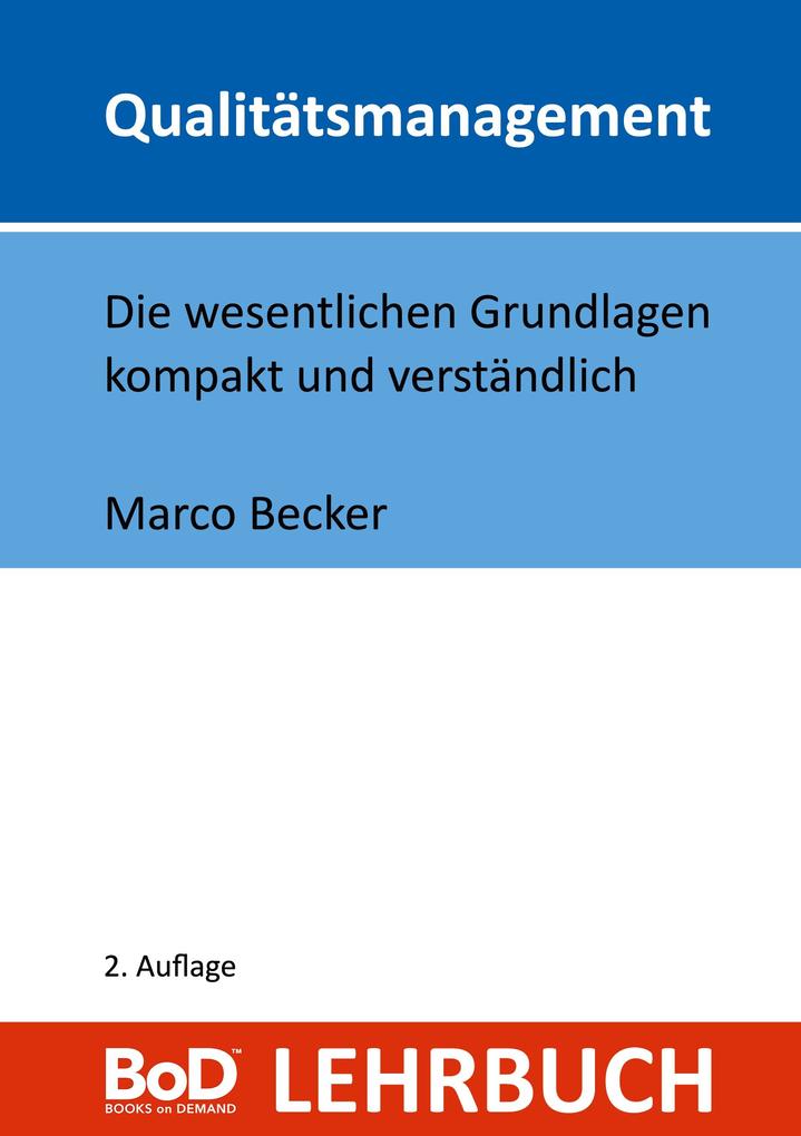 Produktbild: Qualitätsmanagement | Marco Becker