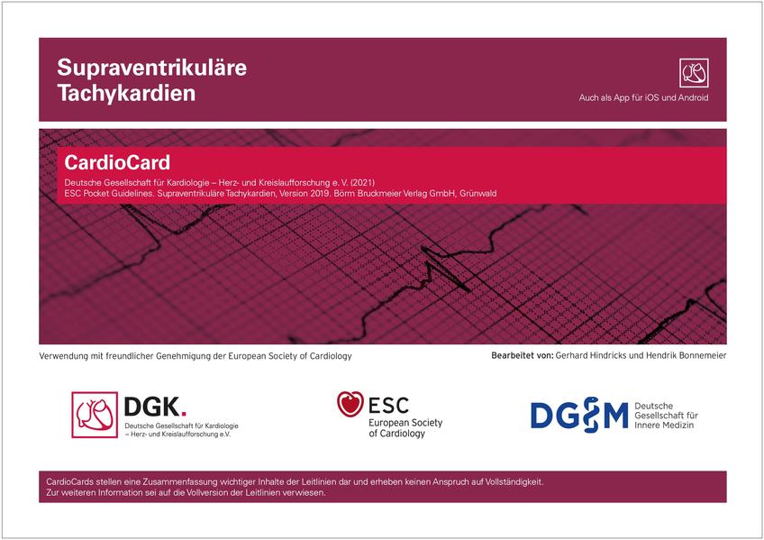 Produktbild: Supraventrikuläre Tachykardien