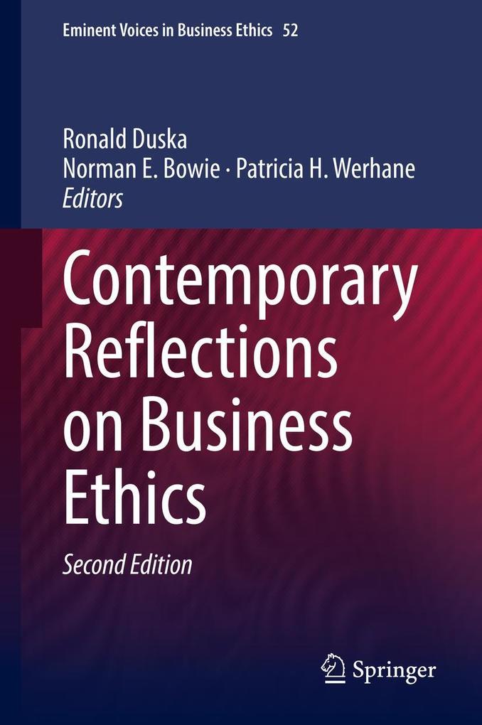 Produktbild: Contemporary Reflections on Business Ethics | Ronald Duska