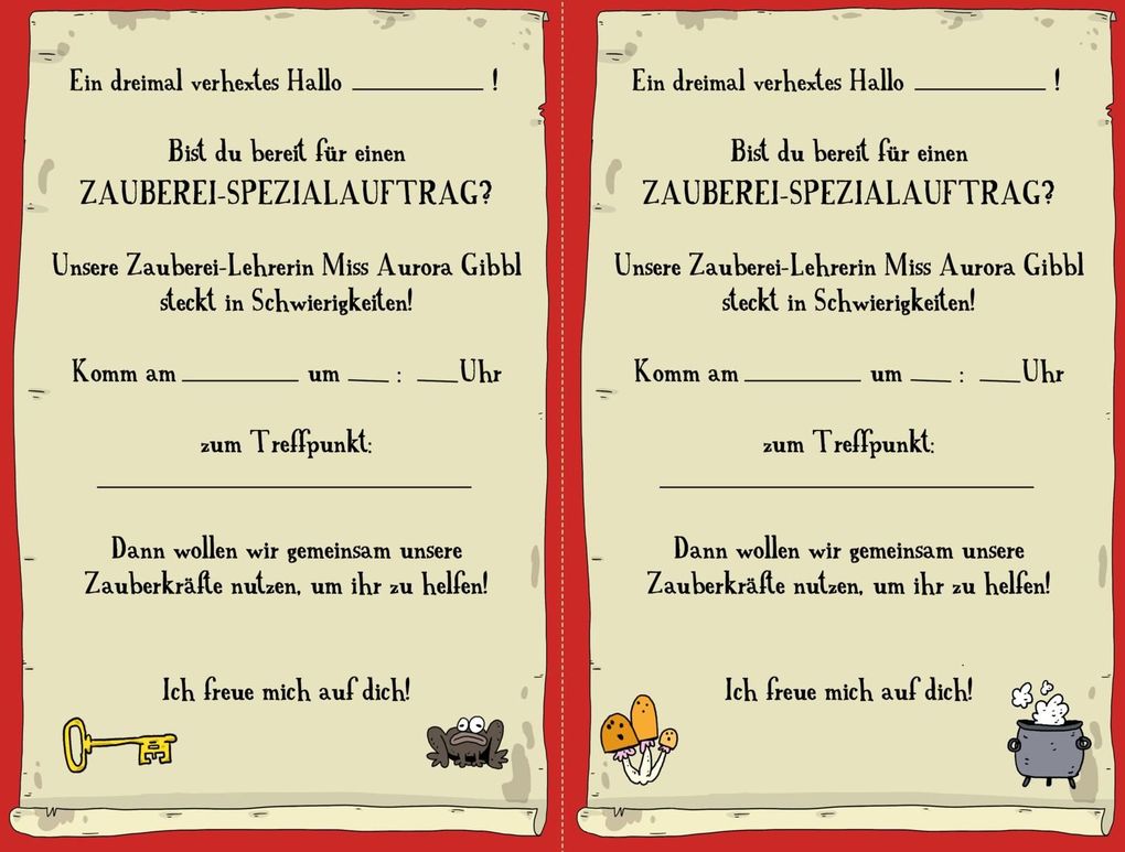 Weitere Ansicht: Escape-Schnitzeljagd - Besiegt die böse Zauberhexe! | Hannah Lang