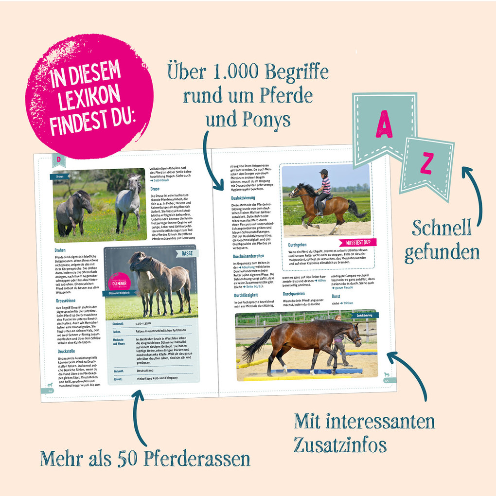 Weitere Ansicht: Das große Kosmos Pferdelexikon | Carola von Kessel