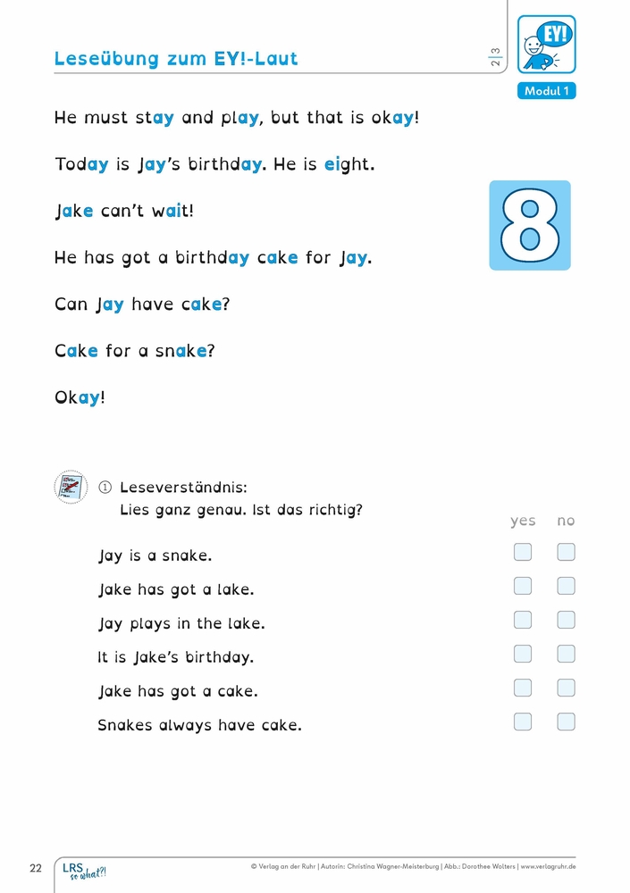 Weitere Ansicht: LRS so what?! | Christina Wagner-Meisterburg