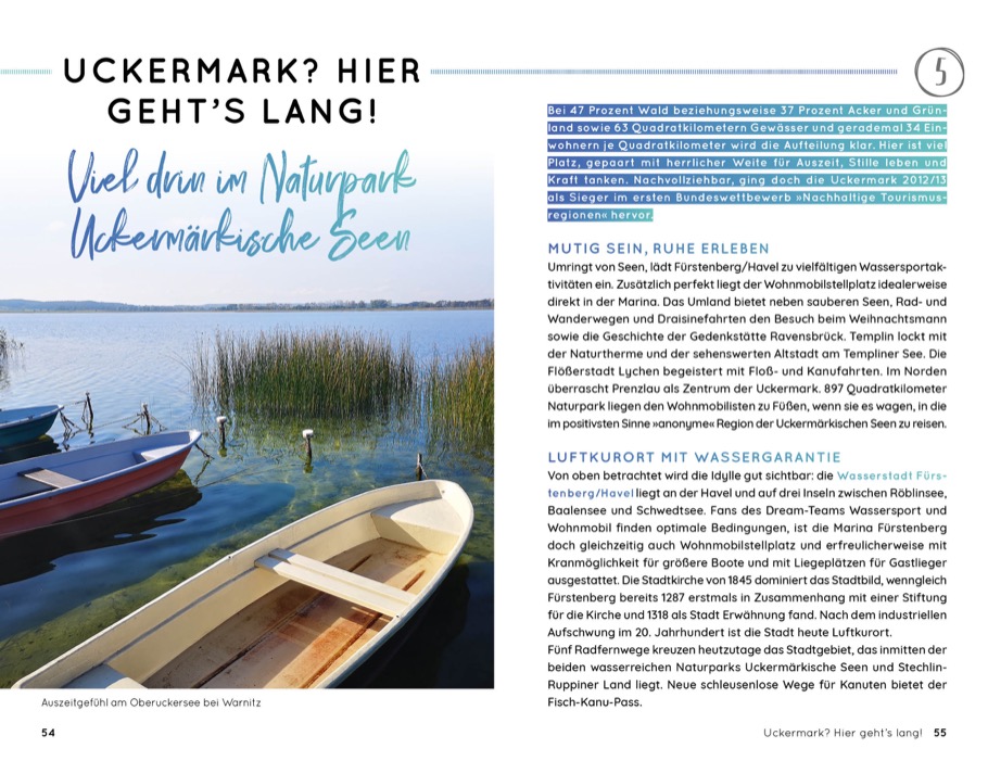 Weitere Ansicht: Wochenend und Wohnmobil - Kleine Auszeiten Berlin & Brandenburg mit Spreewald | Petra Lupp, Martin Klug