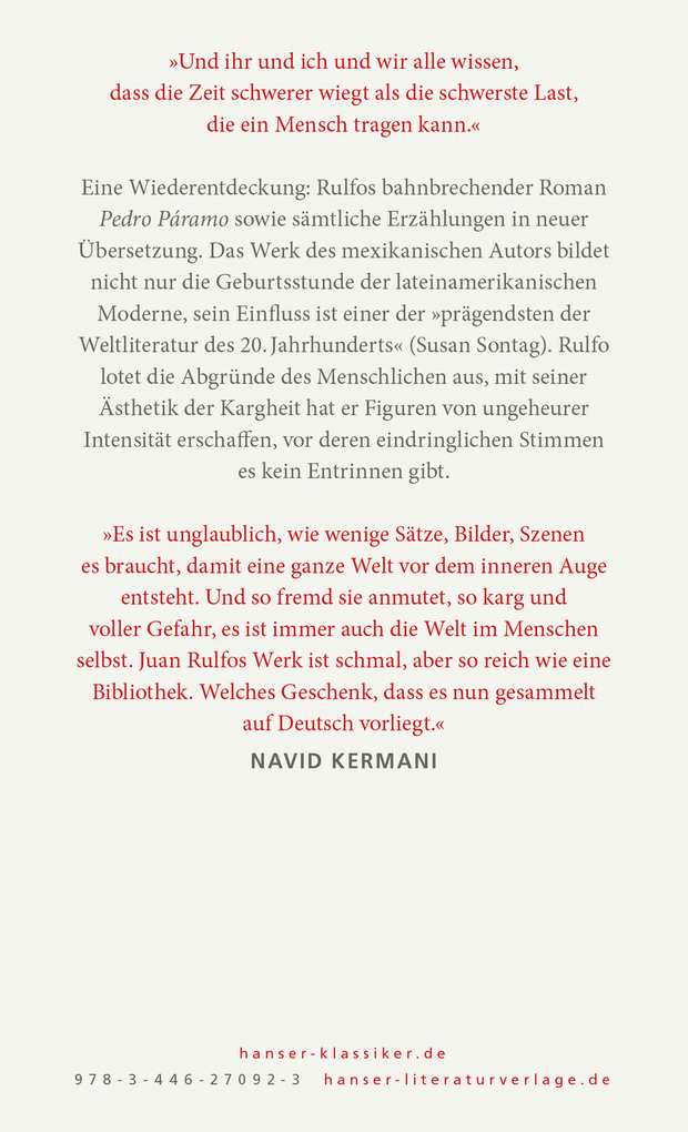 Weitere Ansicht: Unter einem ferneren Himmel | Juan Rulfo