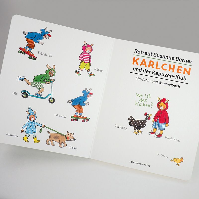 Weitere Ansicht: Karlchen und der Kapuzen-Klub | Rotraut Susanne Berner