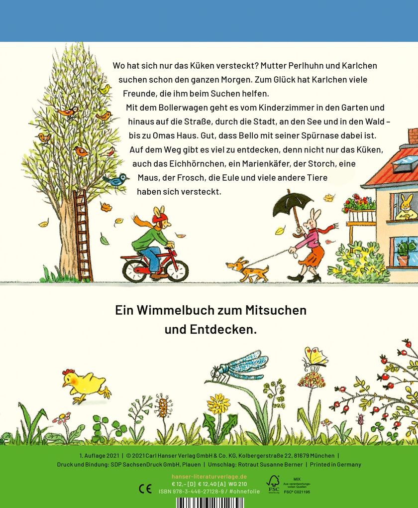 Weitere Ansicht: Karlchen und der Kapuzen-Klub | Rotraut Susanne Berner