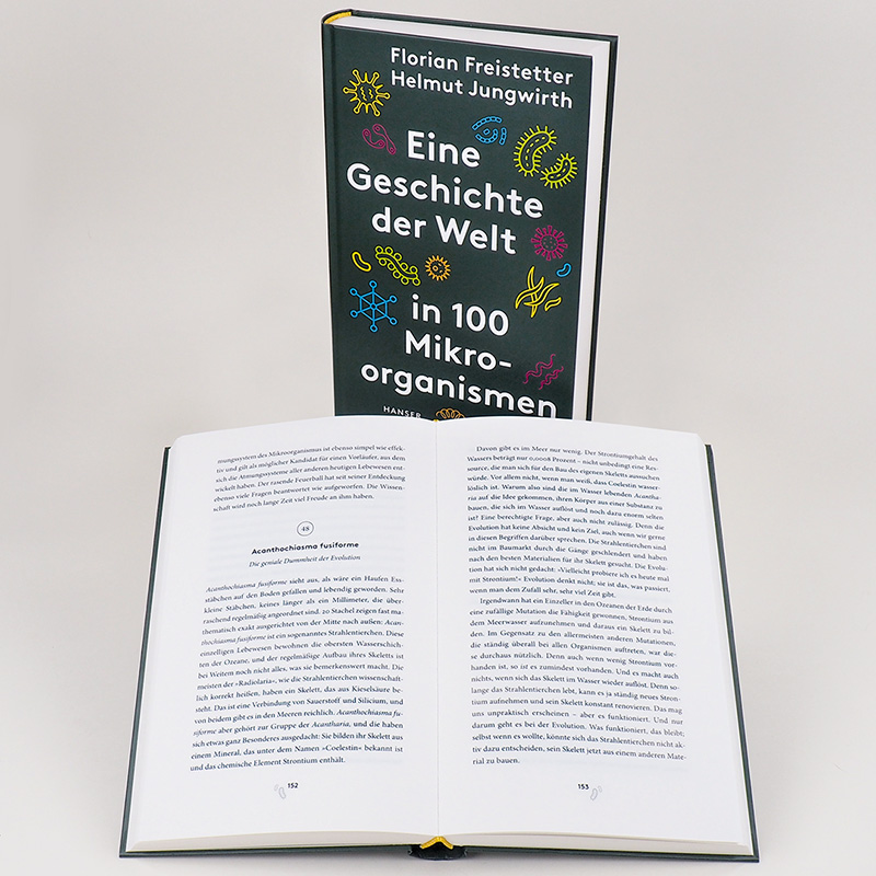 Weitere Ansicht: Eine Geschichte der Welt in 100 Mikroorganismen | Florian Freistetter, Helmut Jungwirth