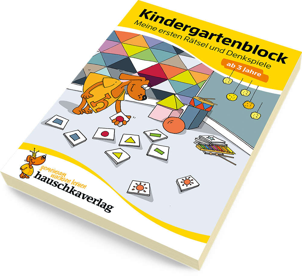 Weitere Ansicht: Kindergartenblock ab 3 Jahre - Meine ersten Rätsel und Denkspiele | Ulrike Maier