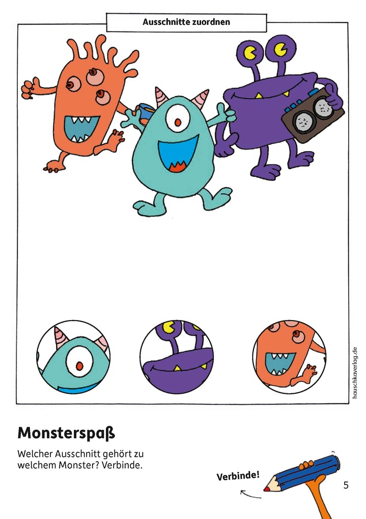 Weitere Ansicht: Kindergartenblock ab 3 Jahre - Meine ersten Rätsel und Denkspiele | Ulrike Maier