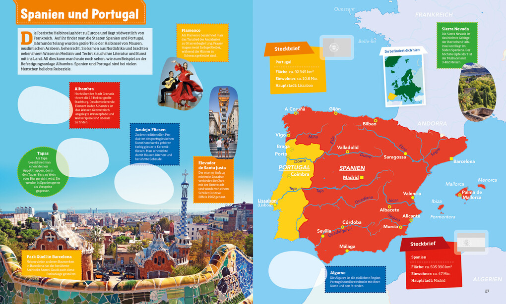Weitere Ansicht: WAS IST WAS Stickeratlas Europa | Lisa Hebler, Christina Braun