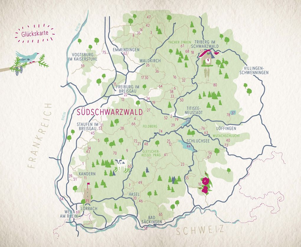 Weitere Ansicht: Glücksorte im Südschwarzwald | Anne Grießer