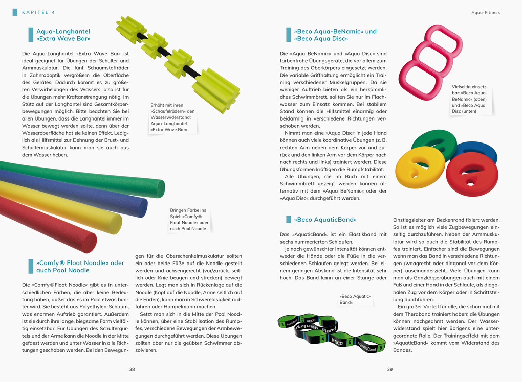 Weitere Ansicht: Aqua Fitness. Gelenkschonende Wassergymnastik für mehr Ausdauer, Beweglichkeit und Kraft | Andrea Röwekamp, Thorsten Dargatz