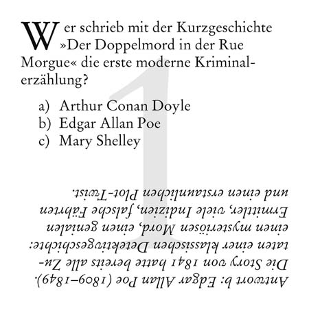 Weitere Ansicht: Krimi-Quiz | Cornelius Hartz