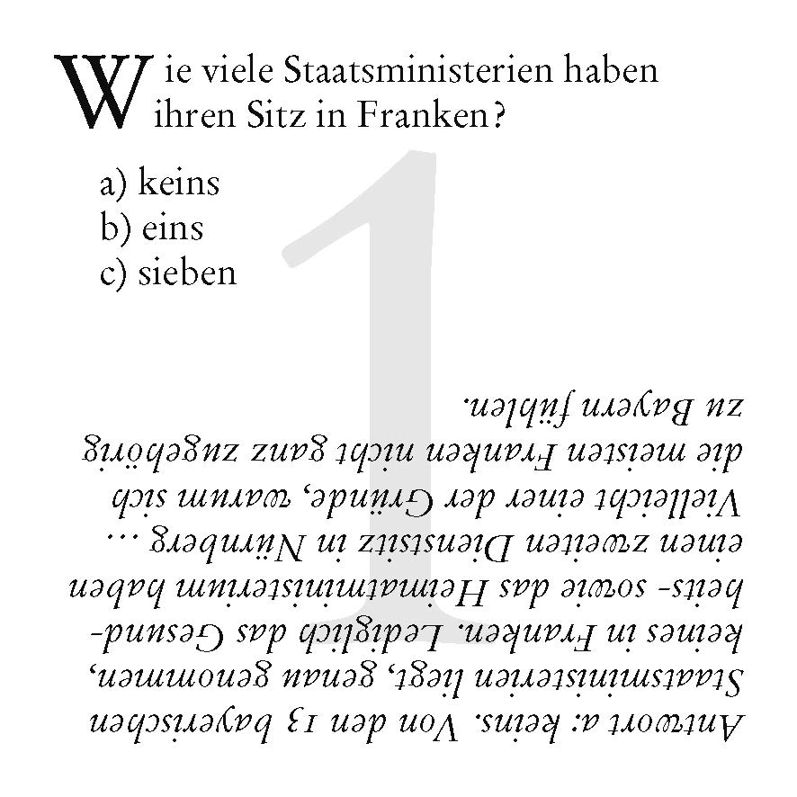 Weitere Ansicht: Franken-Quiz | Matthias Kröner