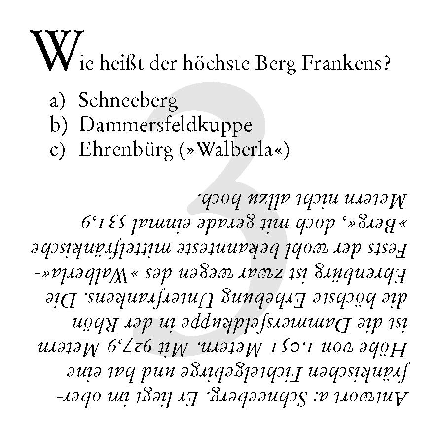 Weitere Ansicht: Franken-Quiz | Matthias Kröner