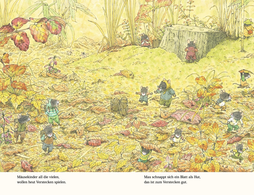 Weitere Ansicht: Familie Maus feiert den Herbst | Kazuo Iwamura