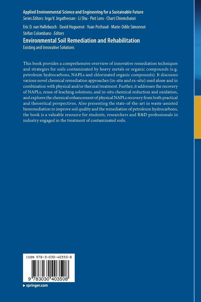 Weitere Ansicht: Environmental Soil Remediation and Rehabilitation