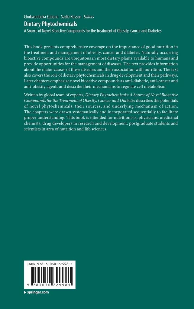 Weitere Ansicht: Dietary Phytochemicals