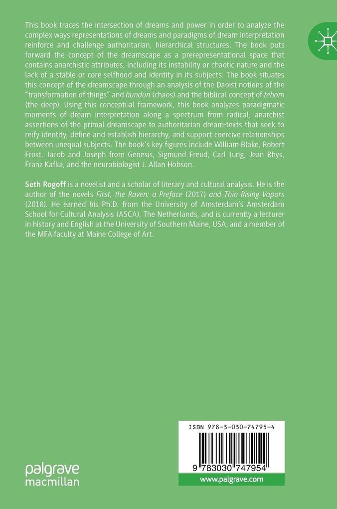 Weitere Ansicht: The Politics of the Dreamscape | Seth Rogoff