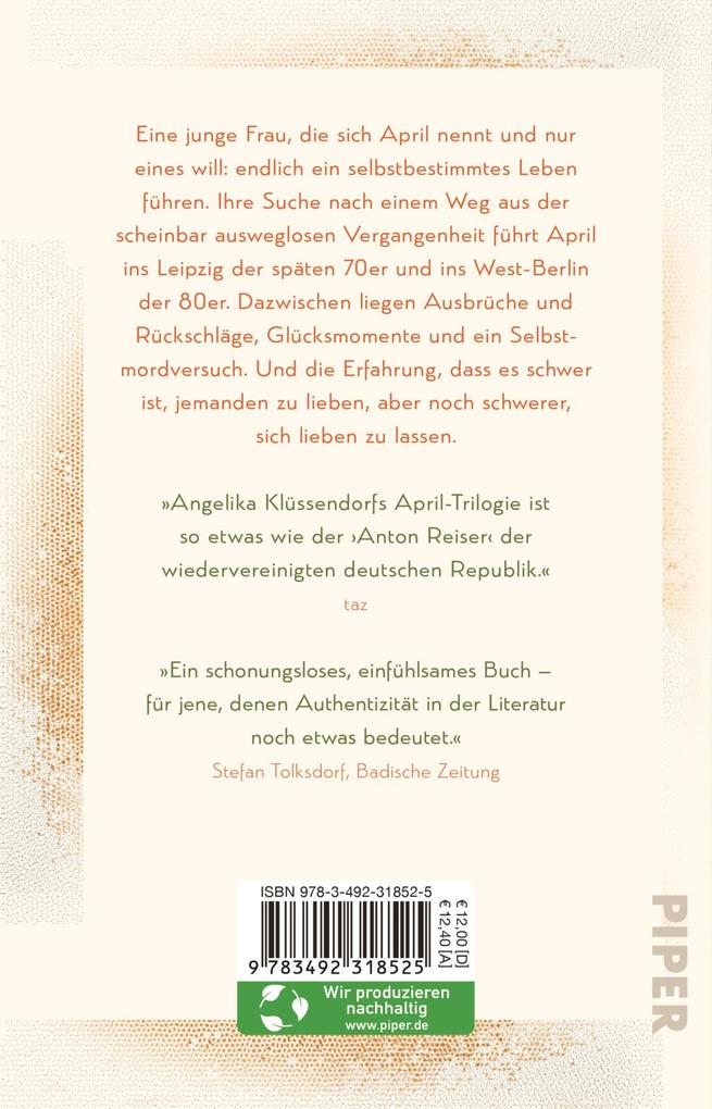 Weitere Ansicht: April | Angelika Klüssendorf