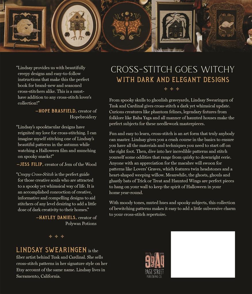 Weitere Ansicht: Creepy Cross-Stitch | Lindsay Swearingen