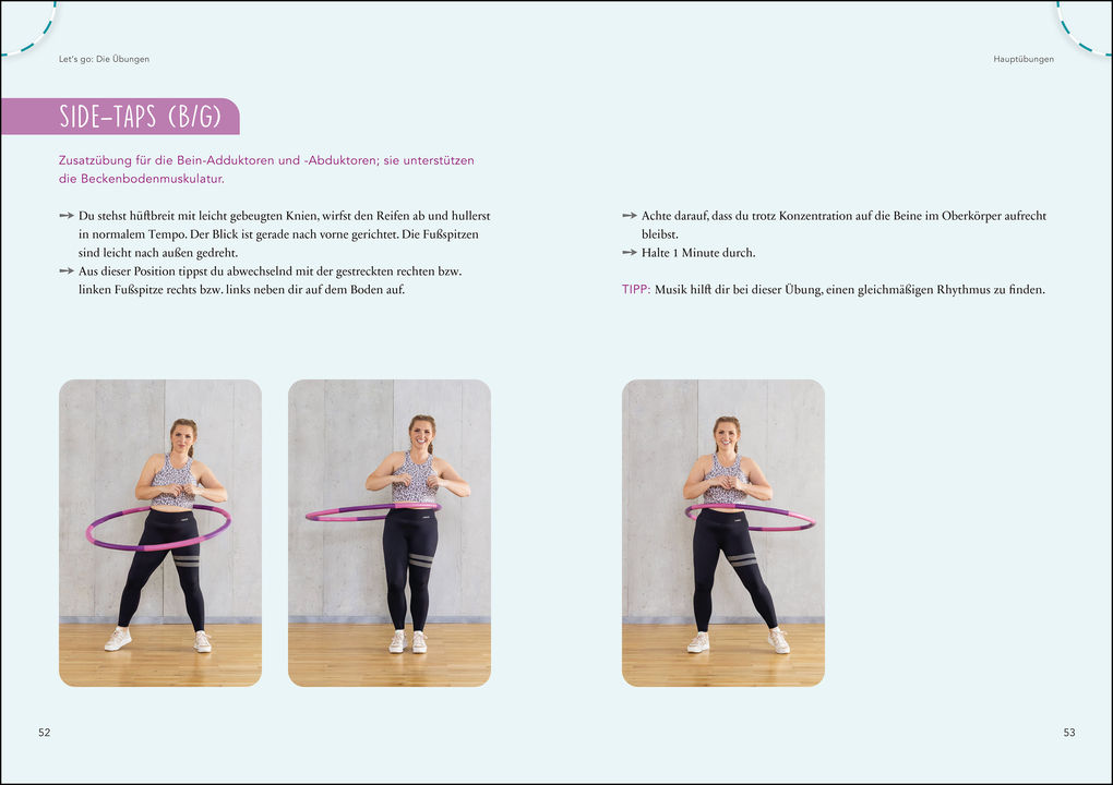 Weitere Ansicht: Fit und schlank mit Hula Hoop | Corinna Loroff