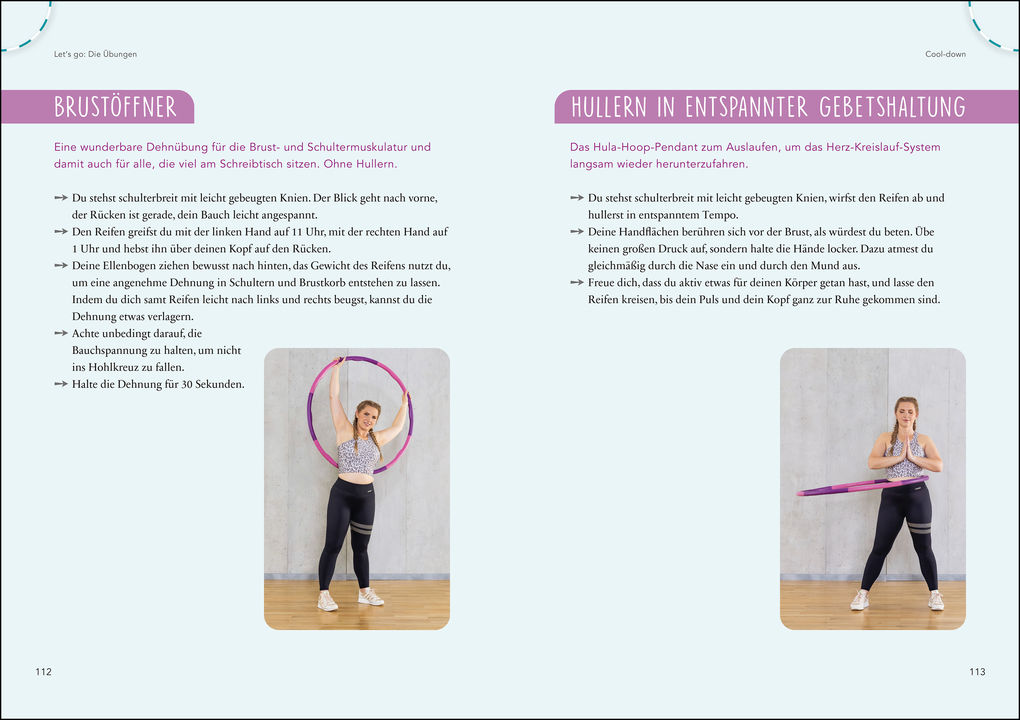 Weitere Ansicht: Fit und schlank mit Hula Hoop | Corinna Loroff