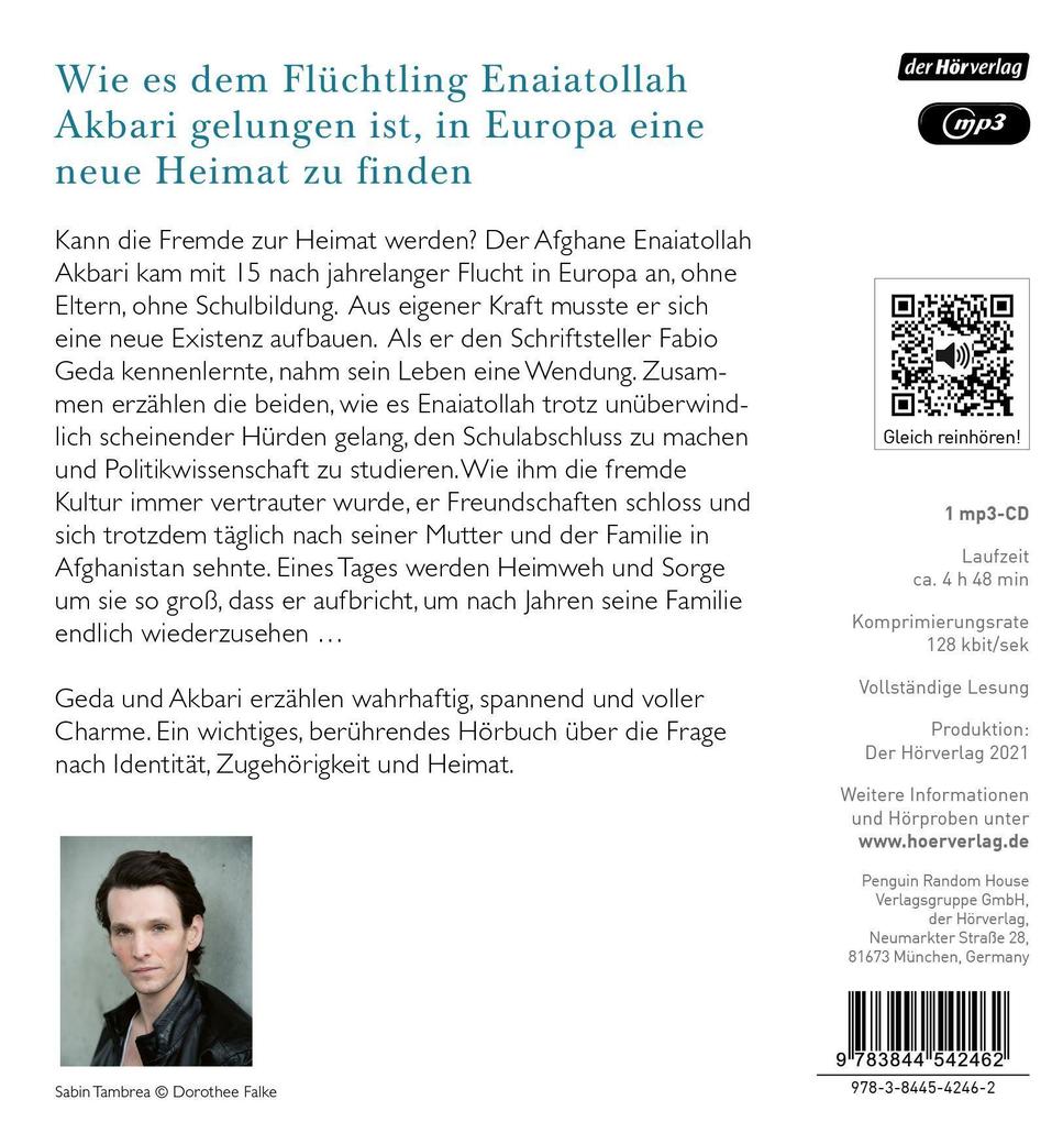 Weitere Ansicht: Im Winter Schnee, nachts Sterne. Geschichte einer Heimkehr | Fabio Geda, Enaiatollah Akbari