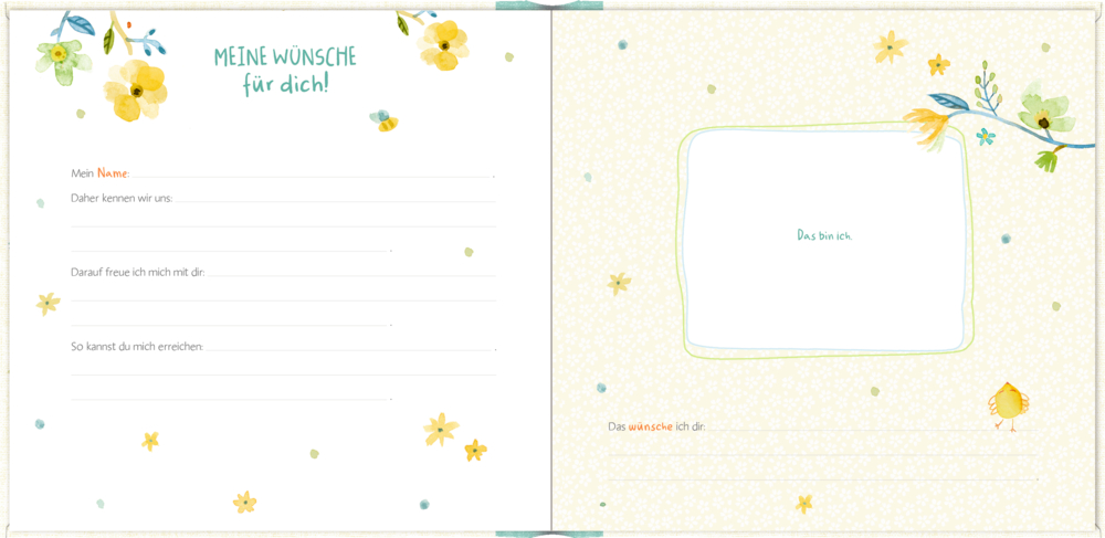 Weitere Ansicht: Gästebuch - Babys erstes Gästebuch