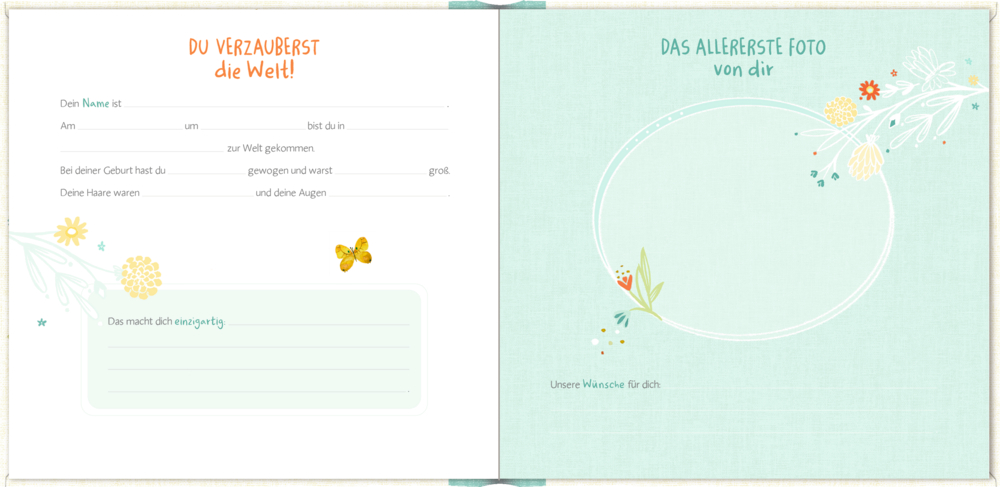 Weitere Ansicht: Gästebuch - Babys erstes Gästebuch