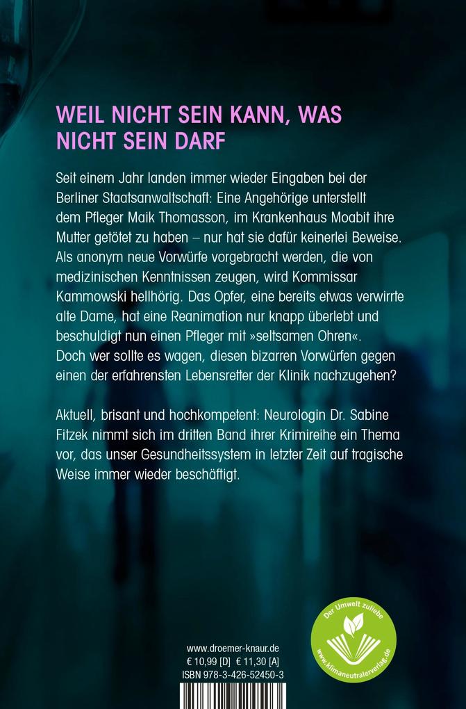 Weitere Ansicht: Verstorben | Sabine Fitzek