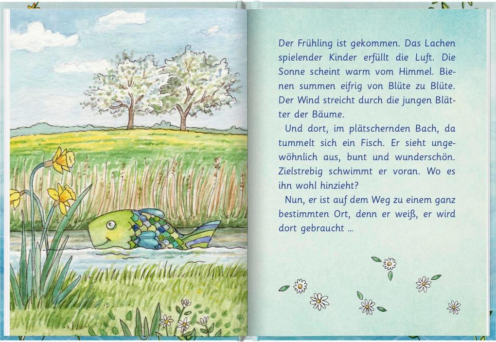 Weitere Ansicht: Der Wunschfisch. Eine Geschichte über Freundschaft | Luise Holthausen
