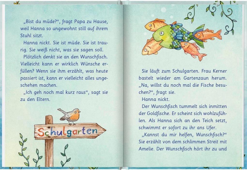 Weitere Ansicht: Der Wunschfisch. Eine Geschichte über Freundschaft | Luise Holthausen