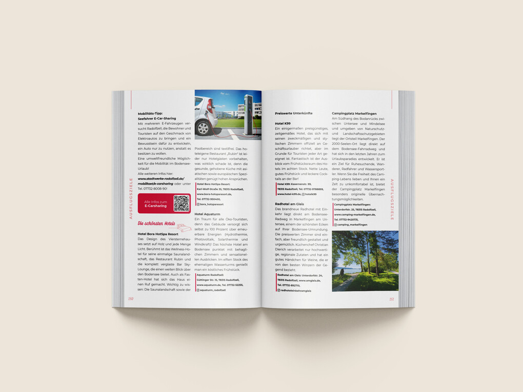 Weitere Ansicht: Unterwegs Verlag Reiseführer Untersee 2025 | Ariane Martin